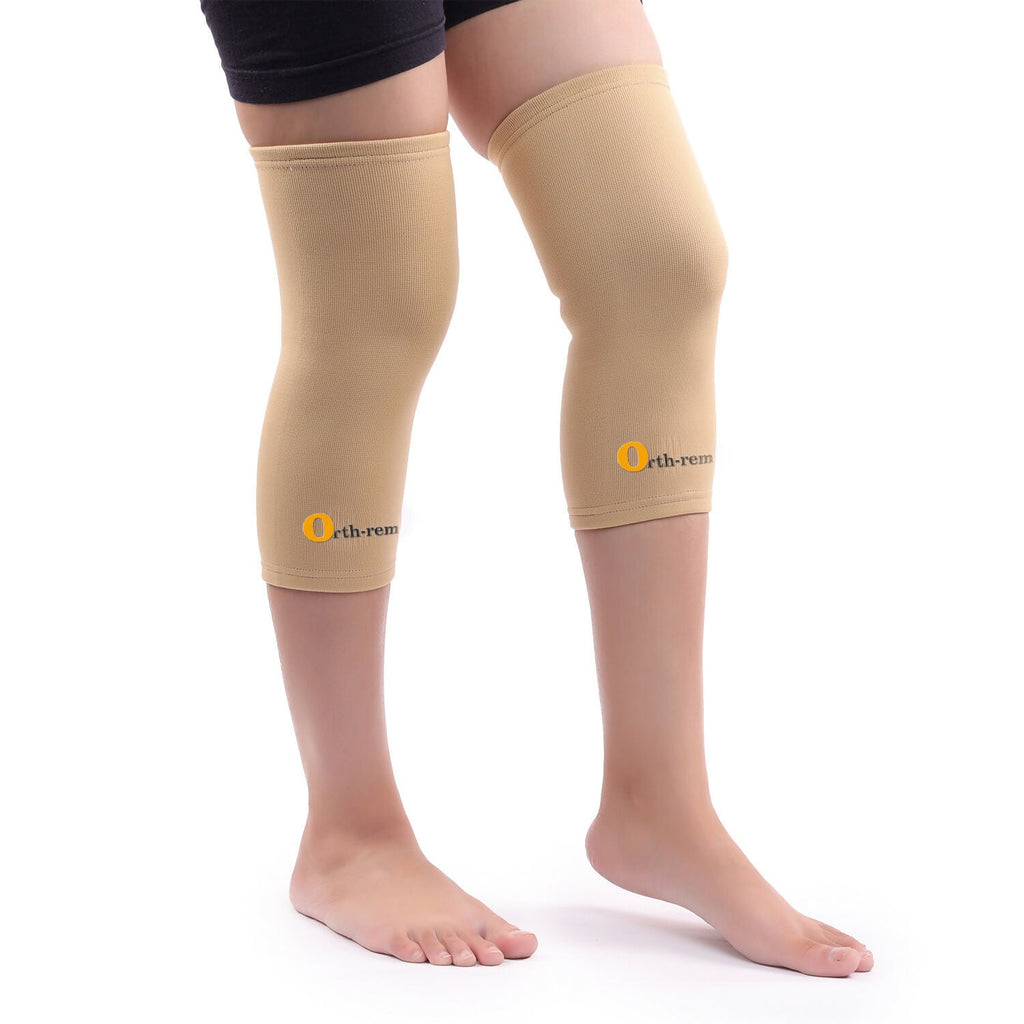 Orth-Rem Knee Cap Support For Men & Women (Pair) Knee Brace Pain Relief | Grocsy