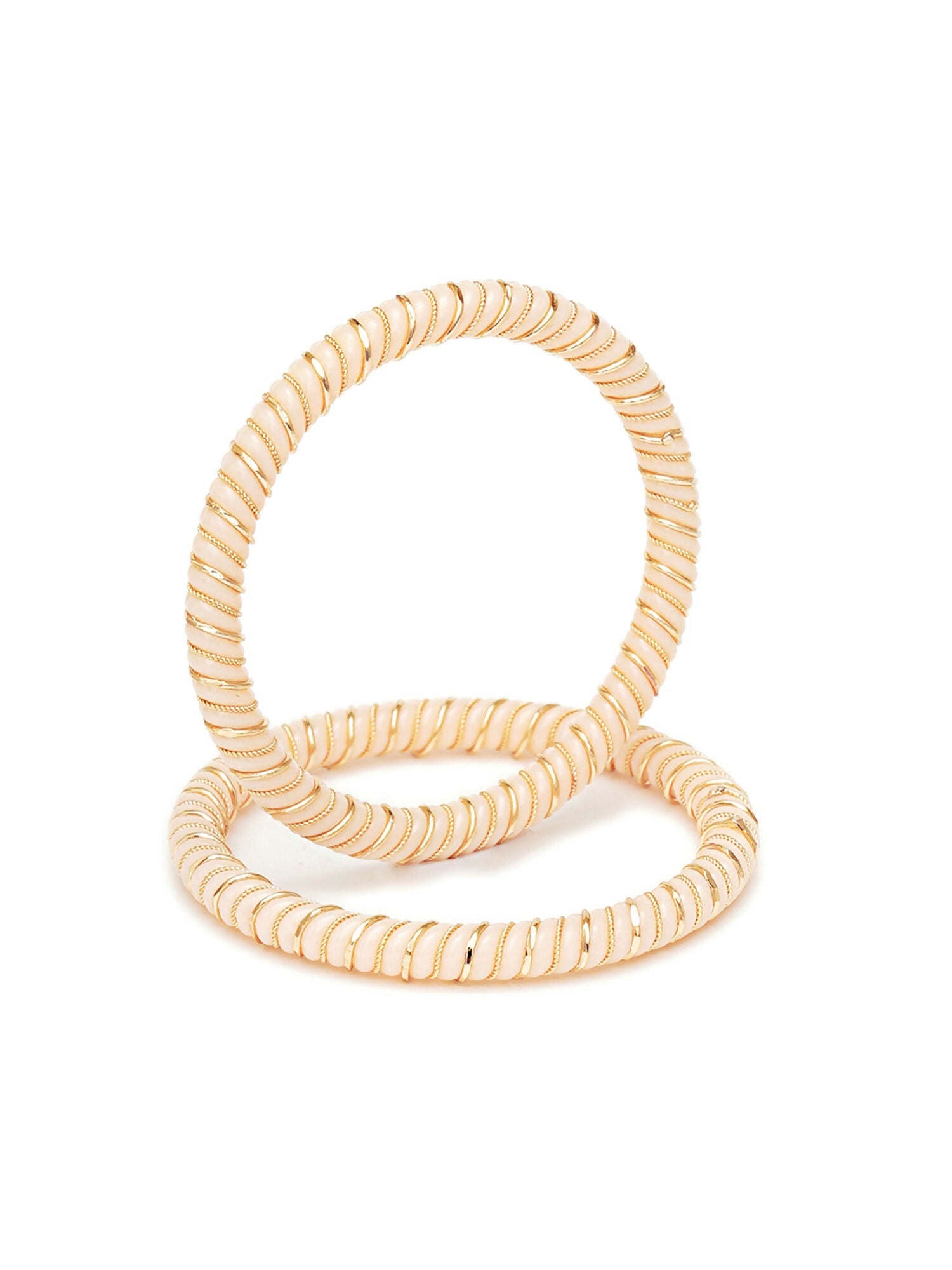 Golden Bangles (Gold) - Ruby Raang | Grocsy