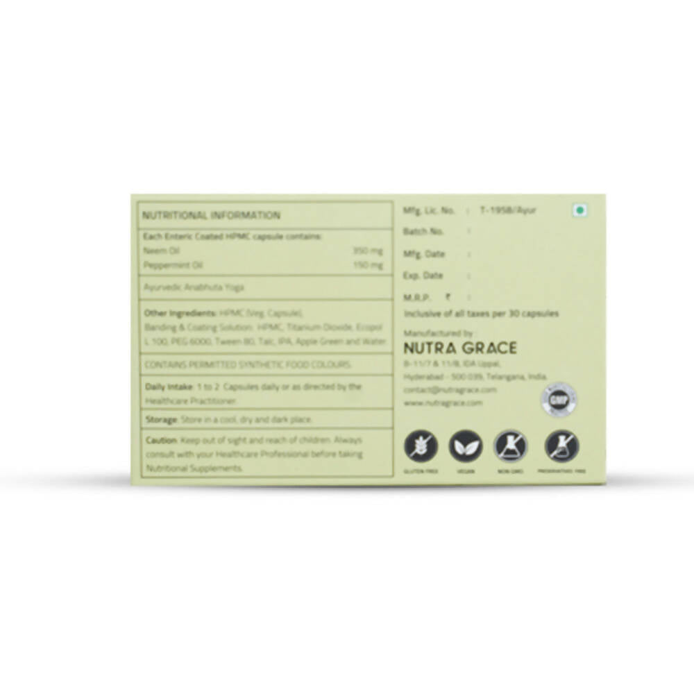 Nutra Grace Neemint Capsules | Grocsy