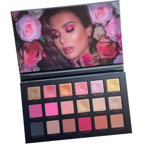 Favon Rose Gold Professional Eyeshadow Palette | Grocsy