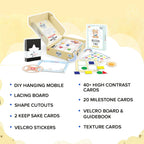 ClassMonitor Learning Educational Kit with Free Mobile App | Preschool Home-Learning Kit for 0-12 month kids | Grocsy