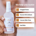 Vilvah Store Milk Face Toner (Earth marine water - Pore minimise) | Grocsy