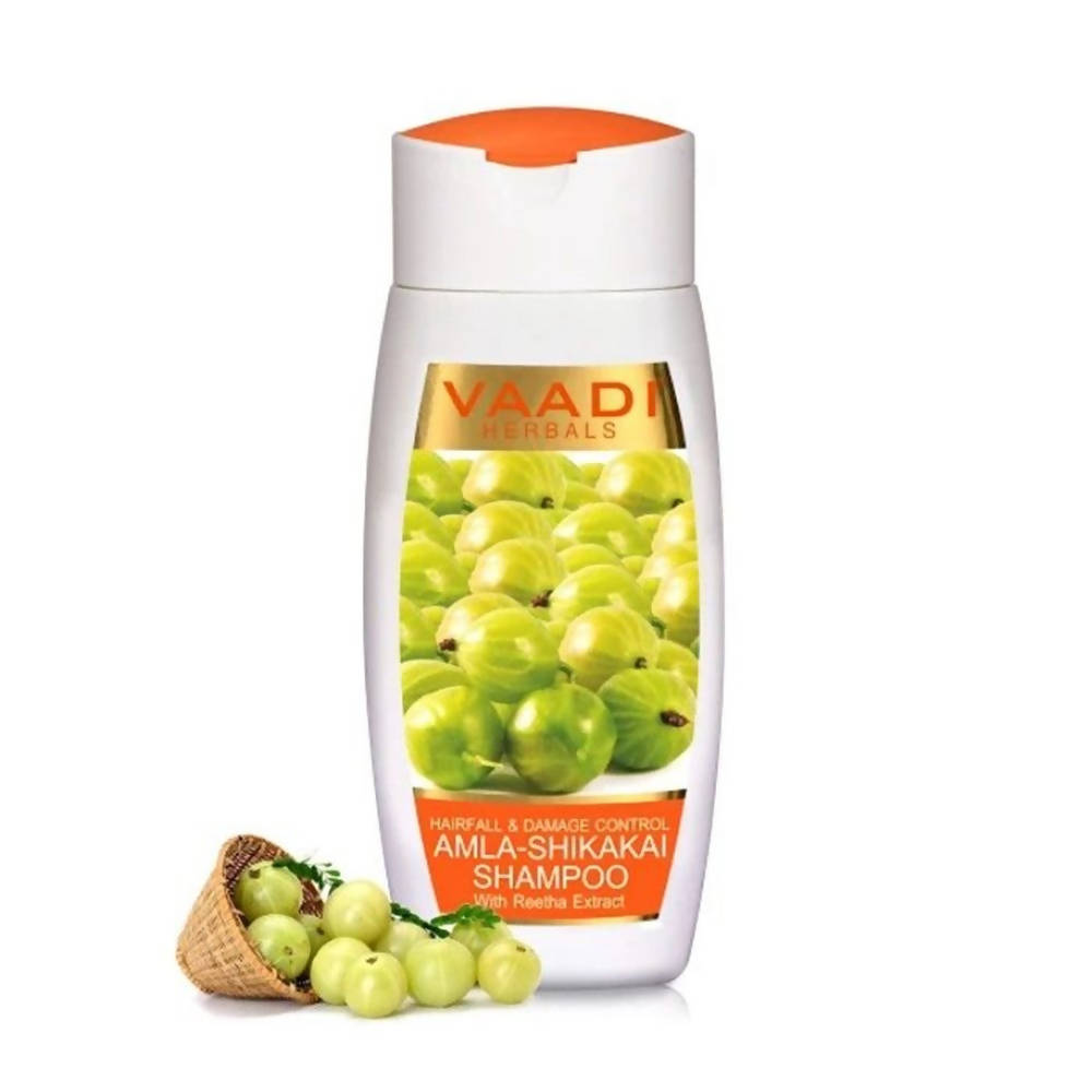 Vaadi Herbals Amla Shikakai Shampoo | Grocsy