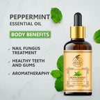 Skiura Nature 100% Natural Peppermint Essential Oil | Grocsy