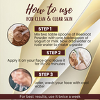 Veda Harvest Beetroot powder For Face | Grocsy