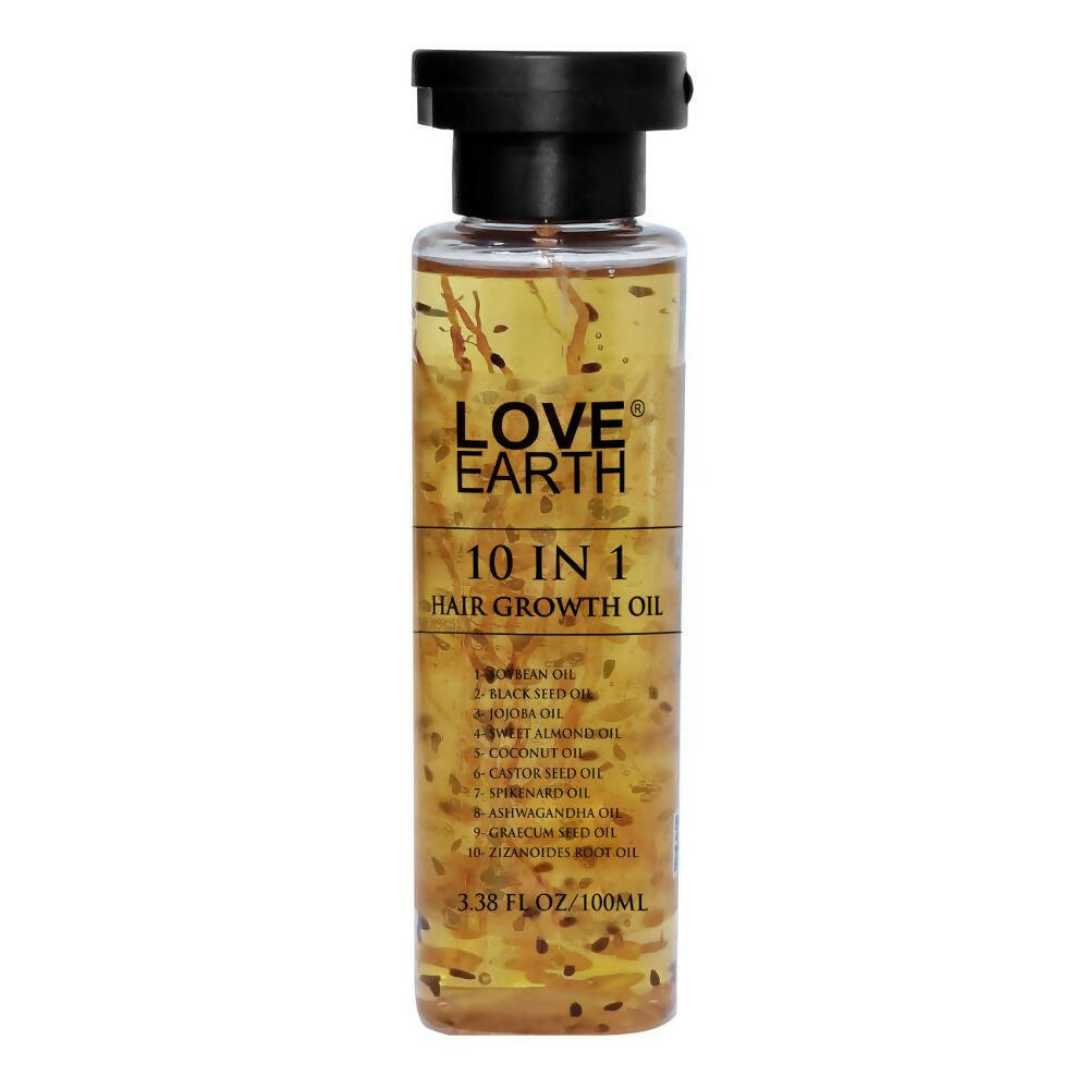 Love Earth 10 In 1 Hair Growth Oil | Grocsy