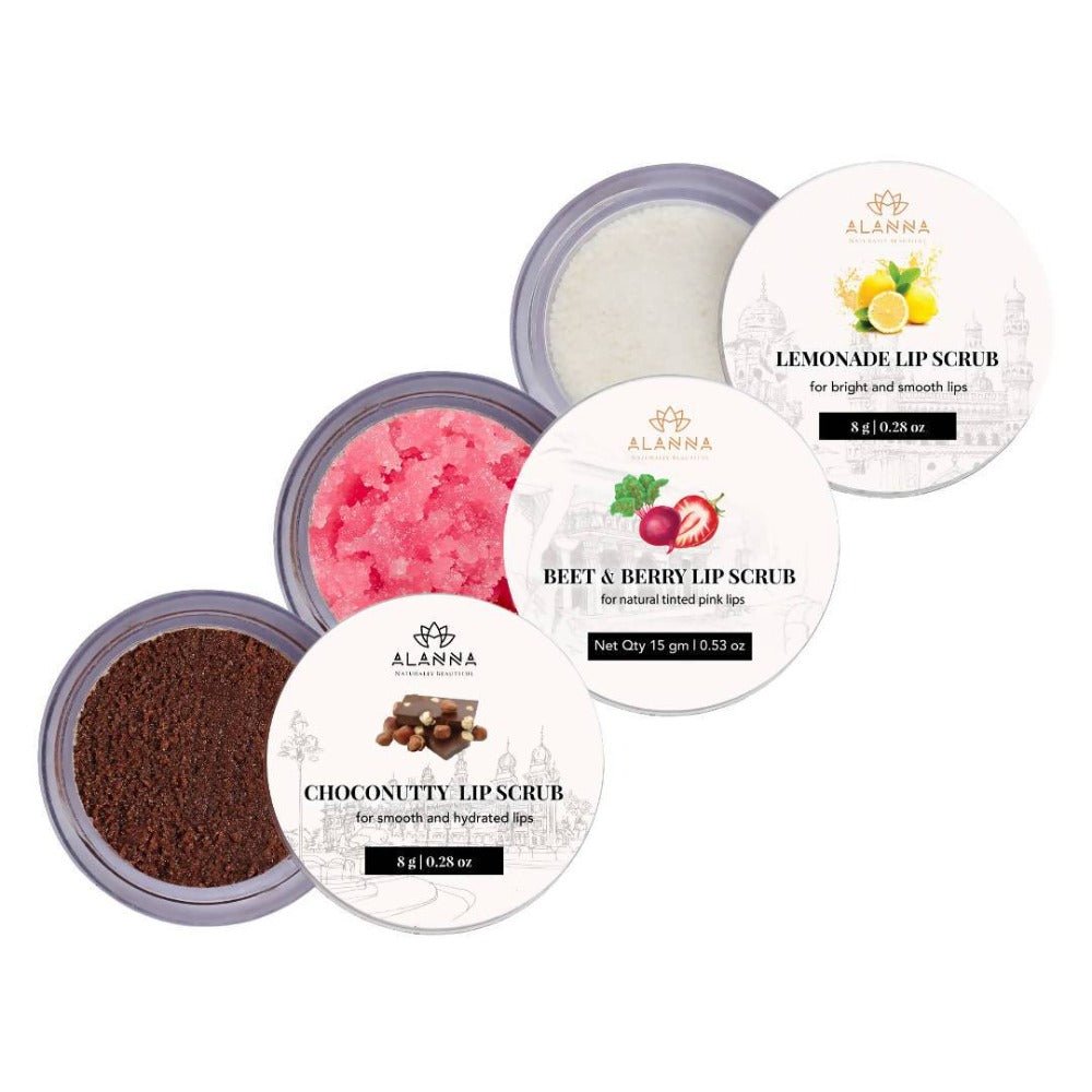 Alanna All Lip Scrubs Combo | Grocsy