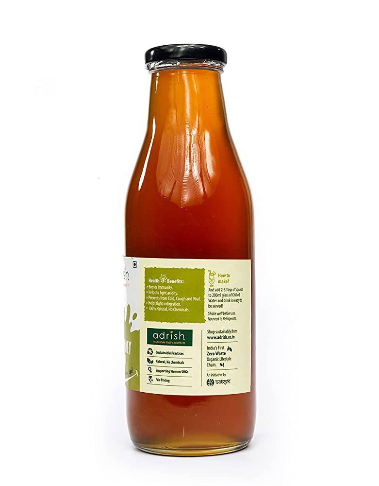 Adrish Natural Lemon Honey Squash | Grocsy