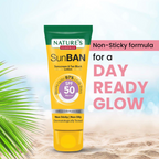 Nature's Essence Sunban Sunscreen & Tan Block Lotion SPF 50 | Grocsy