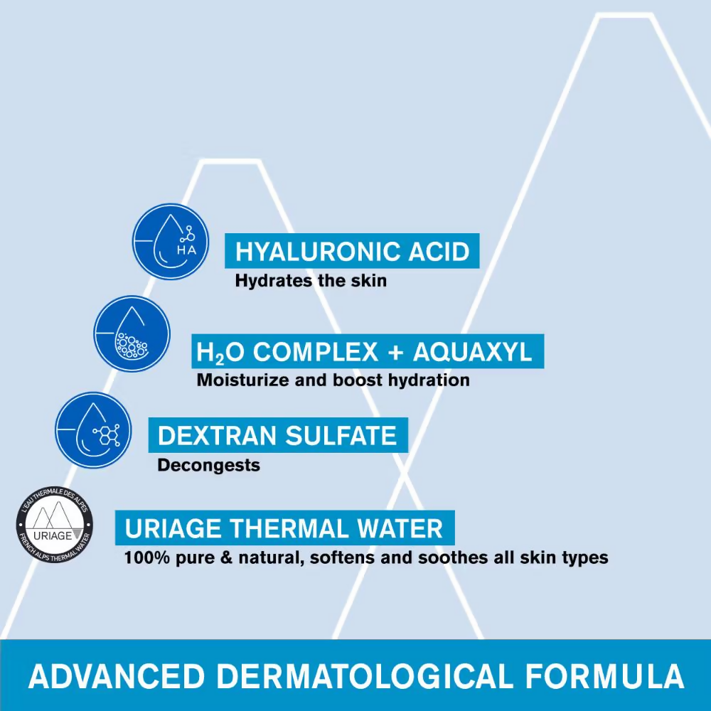 Uriage Eau Thermale Water Eye Cream Hyaluronic Acid | Grocsy