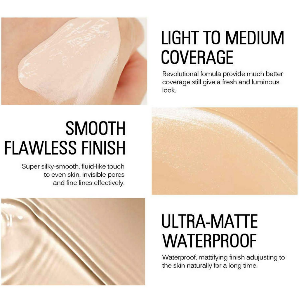 CVB C17 Hd High Definition Full Coverage Foundation Shades 04 | Grocsy