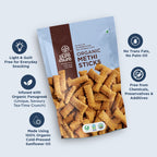 Pure & Sure Organic Methi Sticks | Grocsy