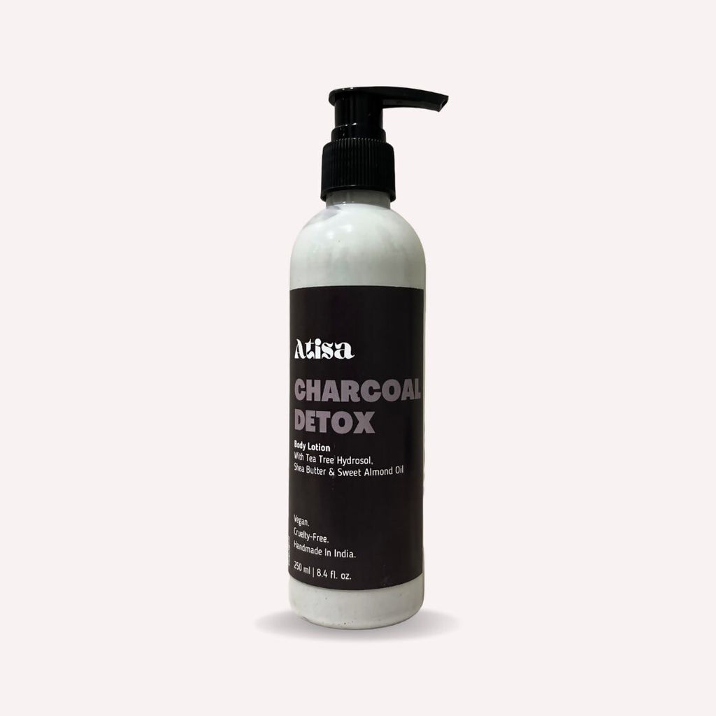 Atisa Charcoal Detox Body Lotion | Grocsy