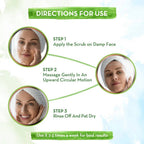 Mamaearth Rice Face Scrub With Rice Water & Niacinamide | Grocsy