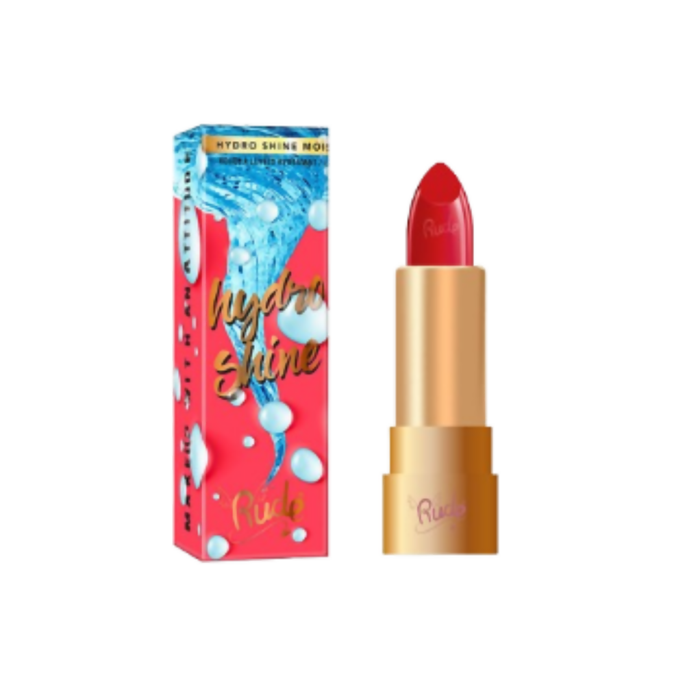 Rude Cosmetics Hydro Shine Moisturizing Lipstick - Candy Apple | Grocsy