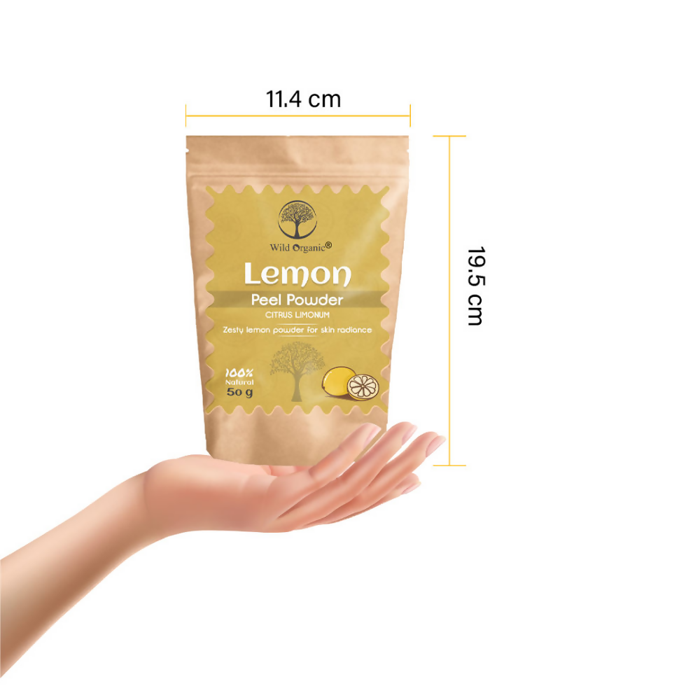 Wild Organic Lemon Peel Powder | Grocsy