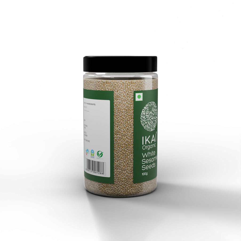 IKAI Organic White Sesame Seeds | Grocsy