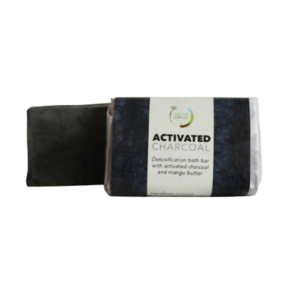Native Circle Activated Charcoal Soap | Grocsy