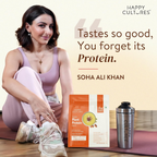Happy Cultures 26g Tastiest Plant Protein| Kesar Badam Pista | Grocsy