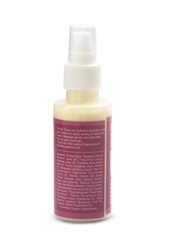 Rustic Art Rose Bergamot Skin Cream Face & Body | Grocsy