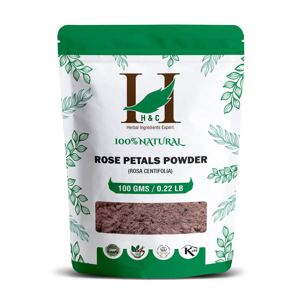 H&C Herbal Rose Petals Powder | Grocsy