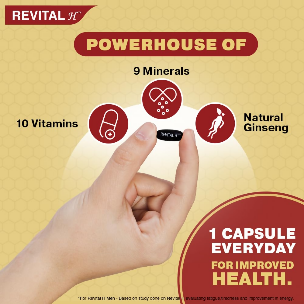 Revital H Woman 30S And Men 30S Capsules | Grocsy