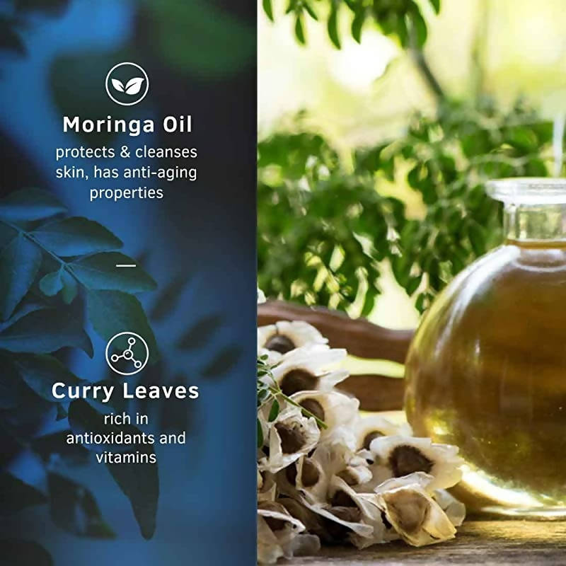 Ustraa Moringa and Curry Leaves Ayurvedic Cold Pressed Oil | Grocsy