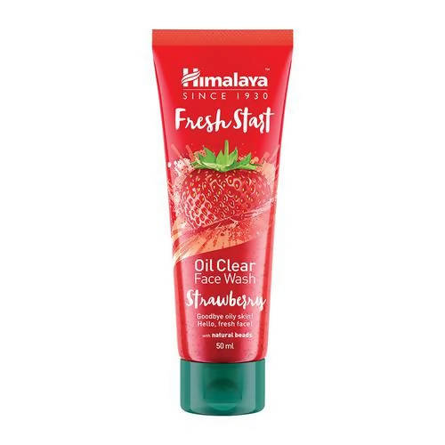 Himalaya Herbals Fresh Start Oil Clear Face Wash Strawberry | Grocsy