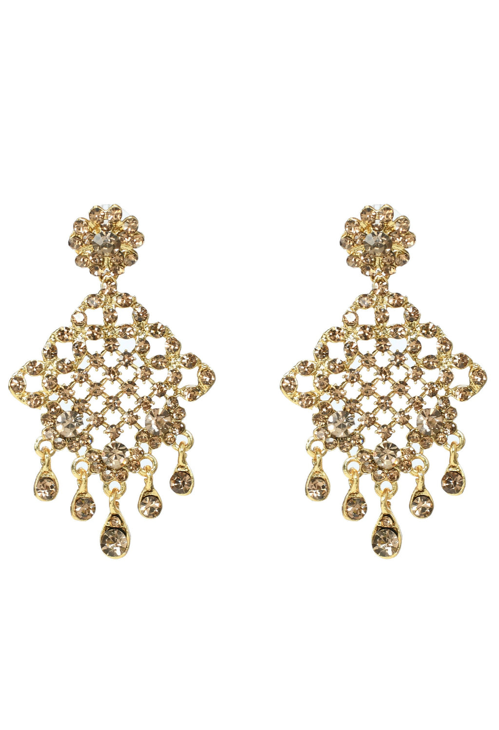 Mominos Fashion Johar Kamal Traditional Rajwadi Design Heavy Golden Color Choker Set | Grocsy