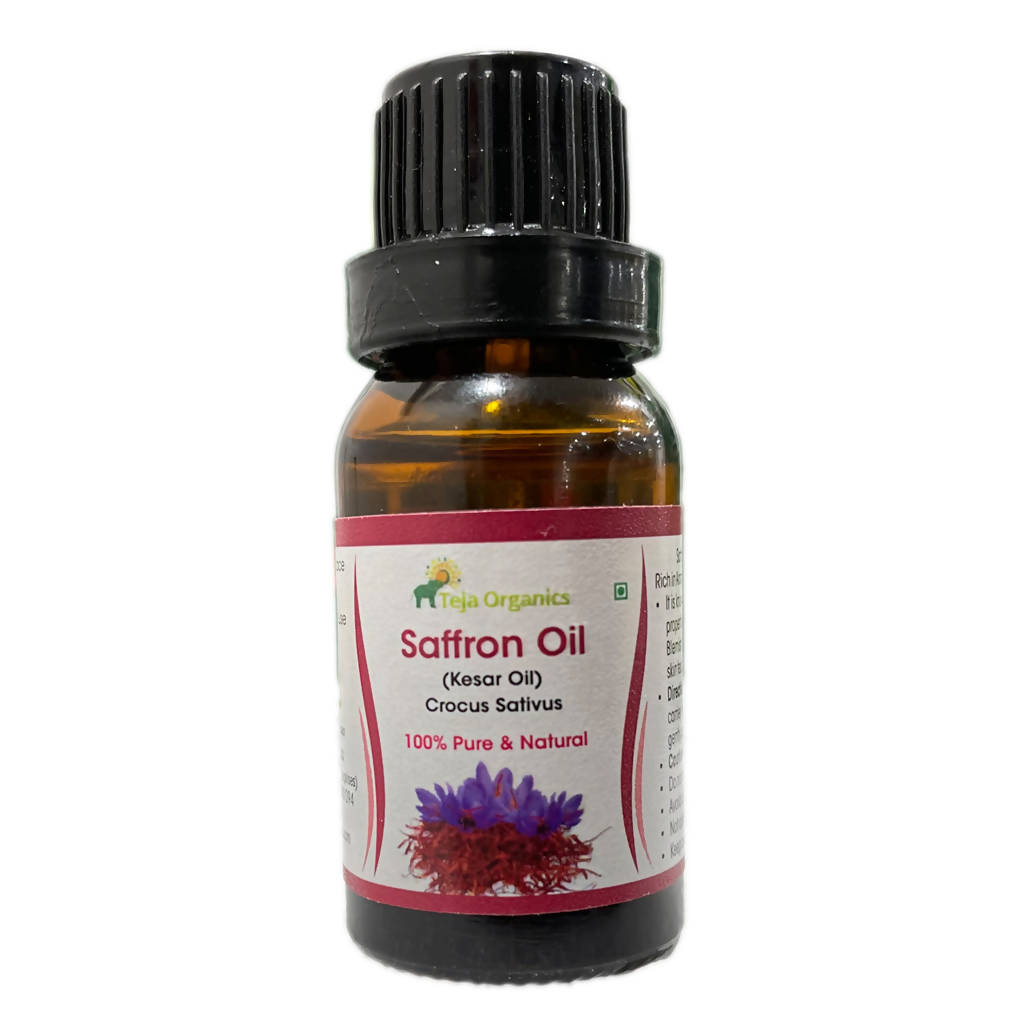Teja Organics Saffron Oil | Grocsy