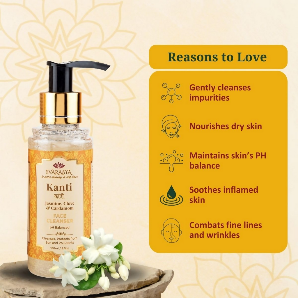 Svarasya Kanti Natural Face Wash | Grocsy