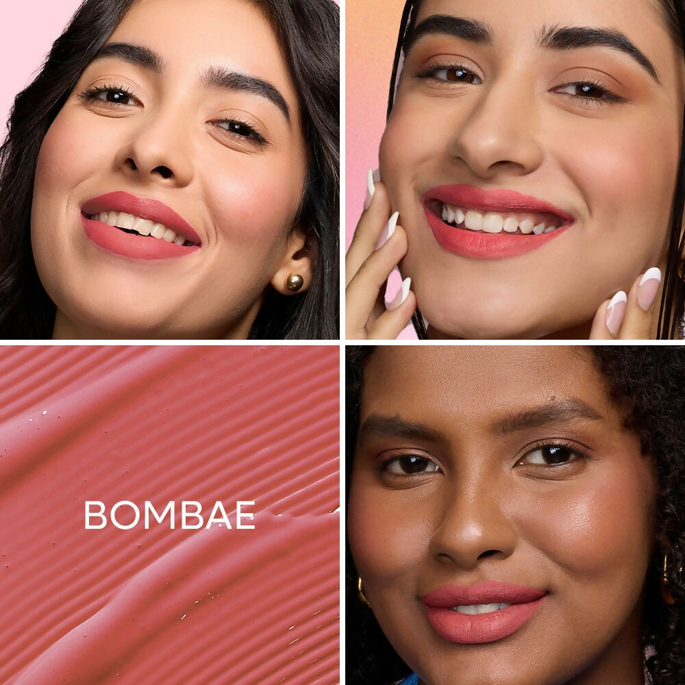 Nykaa Matte To Last ! Transferproof Liquid Lipstick - Bombae -01 | Grocsy