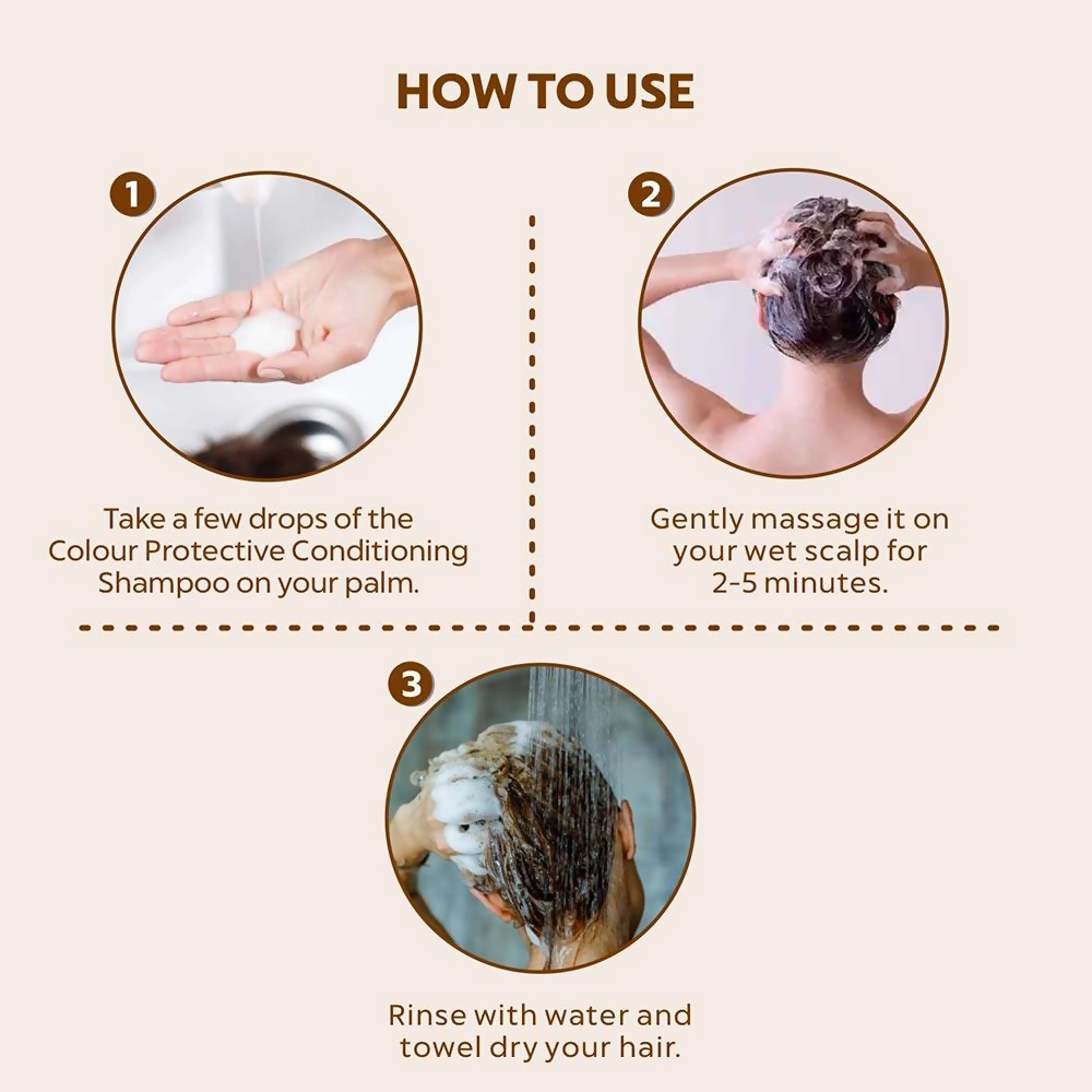 Indus Valley Organic Colour Protective Shampoo with Conditioner | Grocsy