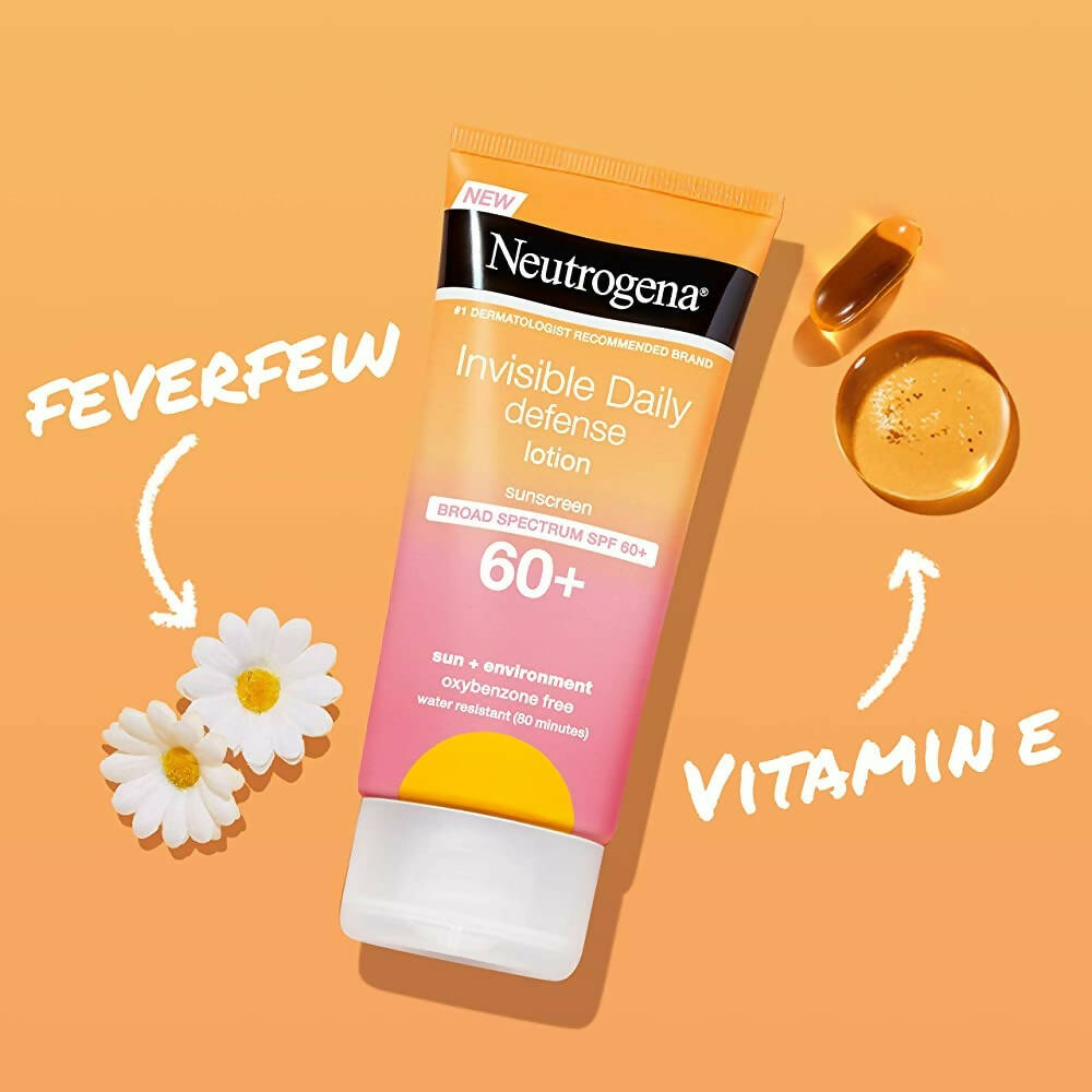 Neutrogena Invisible Daily Defense Sunscreen Lotion | Grocsy