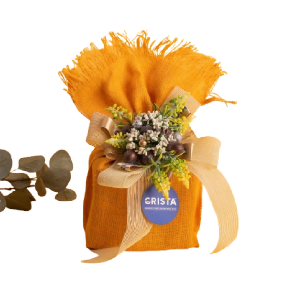Crista Spices Earthy Spice Potli - Yellow | Grocsy