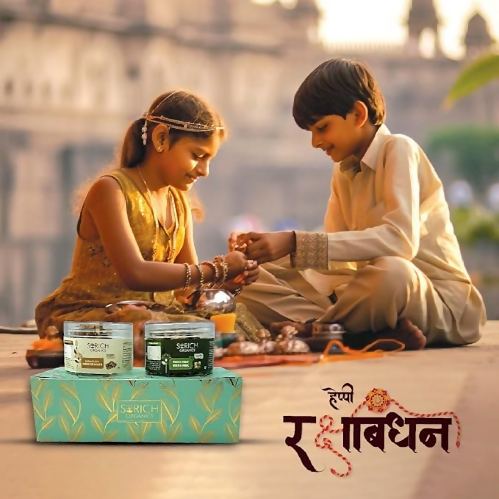 Sorich Organics Rakshabandhan Gift Hamper for Brother Rakhi Celebrations | Grocsy