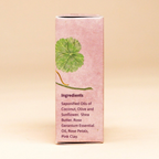 Isha Life Soothe. Rose Geranium With Coconut Oil Handcrafted Soap | Grocsy