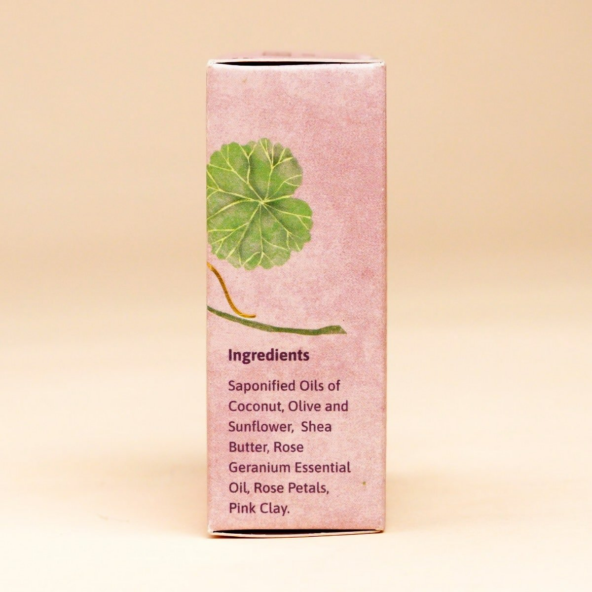 Isha Life Soothe. Rose Geranium With Coconut Oil Handcrafted Soap | Grocsy