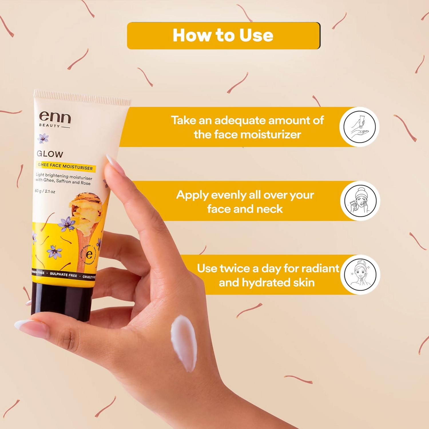 Enn Glow Ghee Face Moisturizer For Glowing & Hydrating Skin | Grocsy