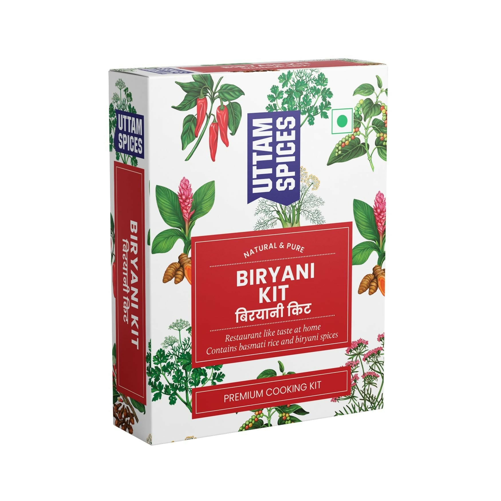 Uttam Spices Biryani Kit Restaurant like Taste | Grocsy