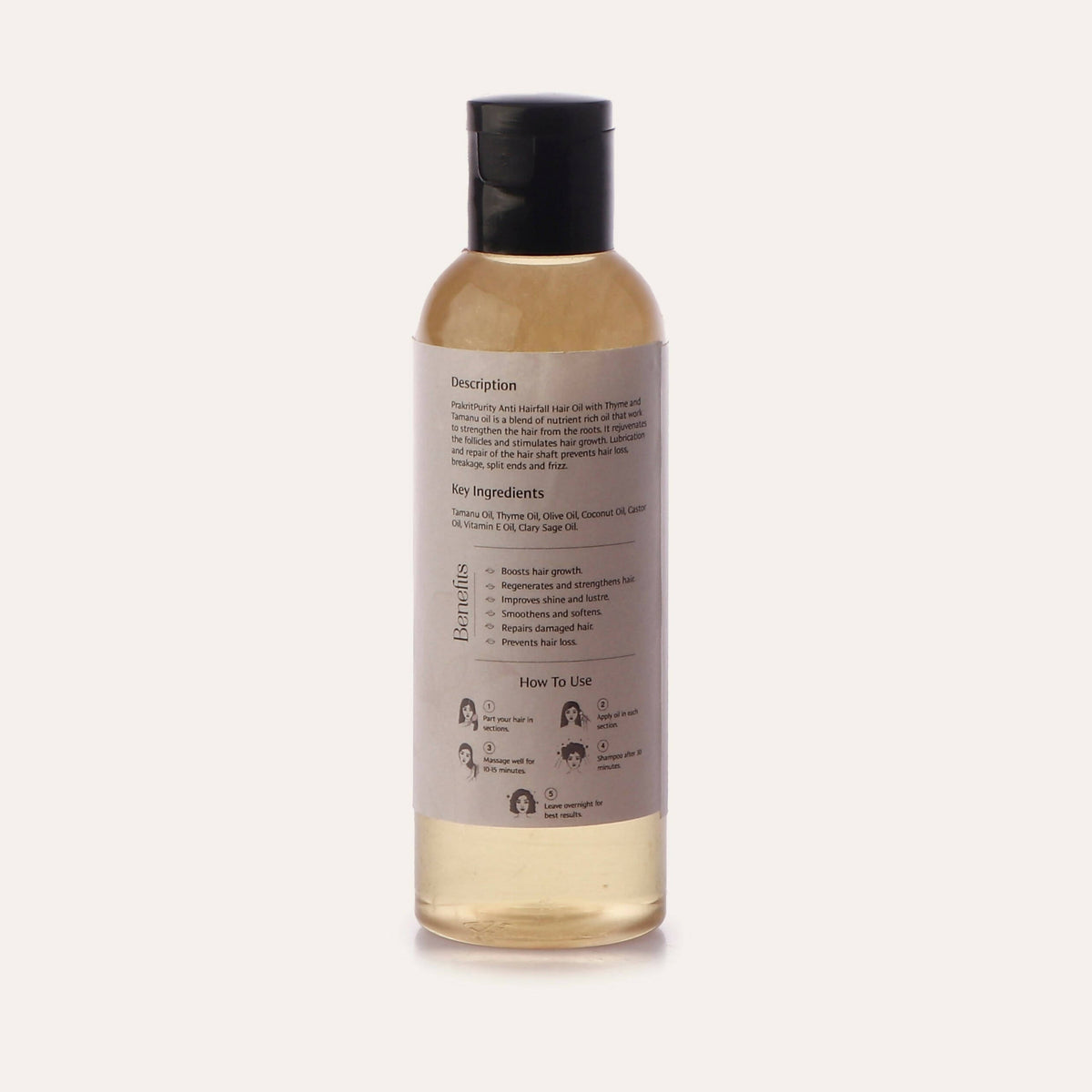 PrakritPurity Anti Hairfall Hair Oil | Grocsy