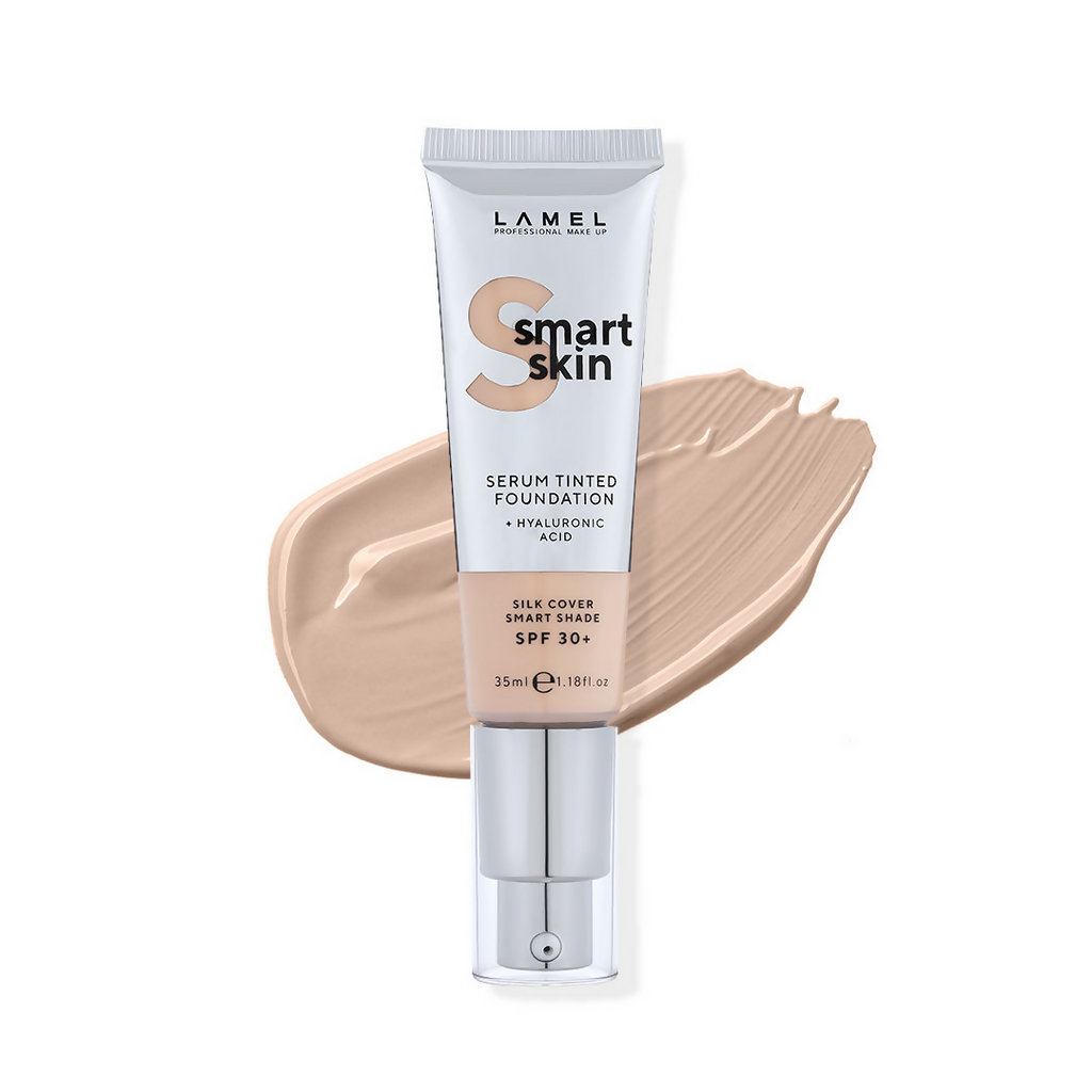 Lamel Smart Skin Serum Tinted Foundation SPF30+ - 401 Porcelain | Grocsy
