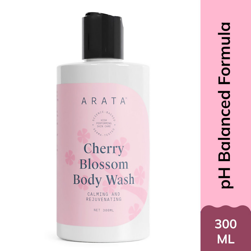 Arata Body Wash Nourishing Calming And Rejuvenating - Cherry Blossom | Grocsy