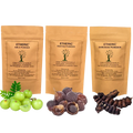 Etheric Amla Reetha Shikakai Powder Combo – Organic Herbal Hair Wash & Hair Growth | Grocsy