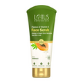 Lotus Botanicals Papaya & Vitamin E Face Scrub | Grocsy