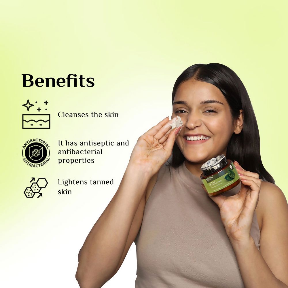 Richfeel De-tan Cream Natural Tan Removal Face Pack | Grocsy