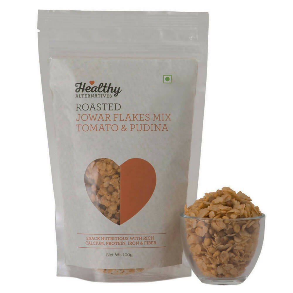Healthy Alternatives Jowar Flakes Mix Tomato & Pudina | Grocsy