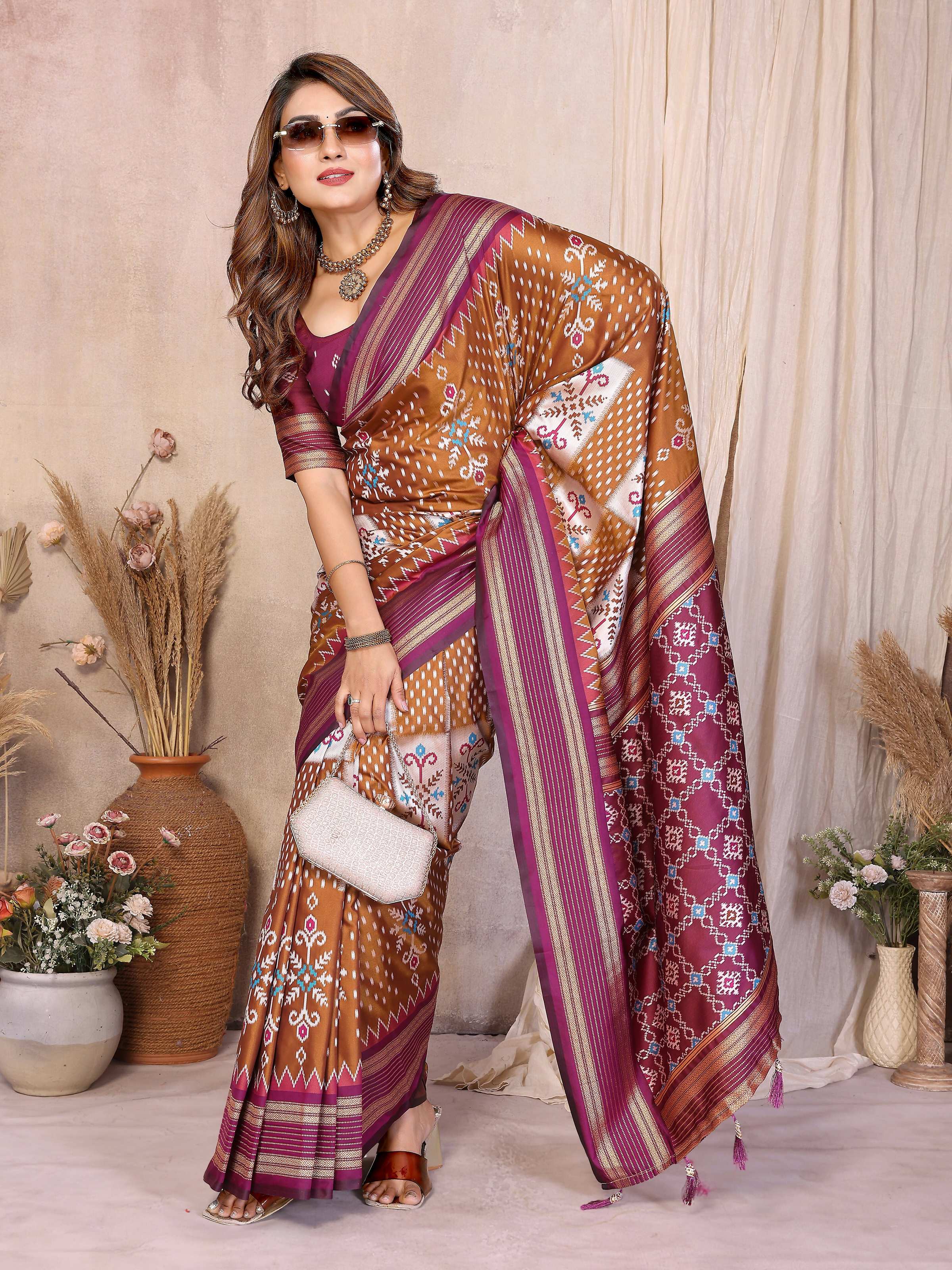 Aastha Fashion Mustard Soft Silk Weaving Saree | Grocsy