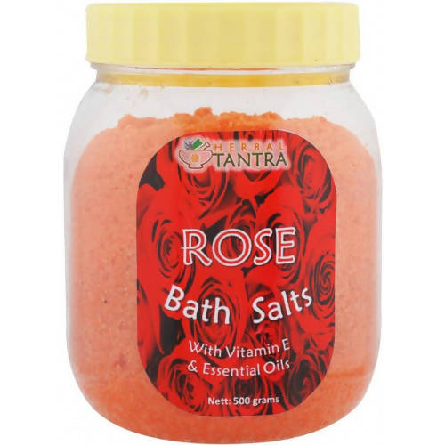 Herbal Tantra Rose Bath Salts | Grocsy
