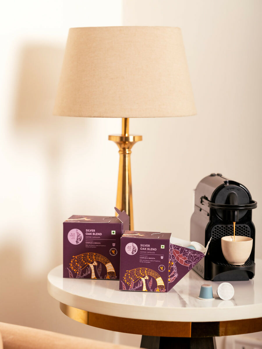 Blue Tokai Silver Oak Blend Coffee Capsules | Grocsy